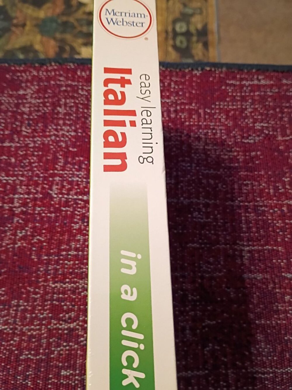 Merriam-Websters Easy Learning Italian In A Click 3-In-1 Full-Color Book Audio C - Picture 3 of 5